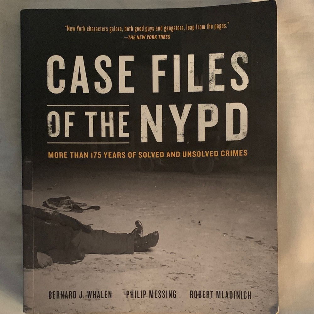 Case Files of the NYPD True Crime Book Near Mint!